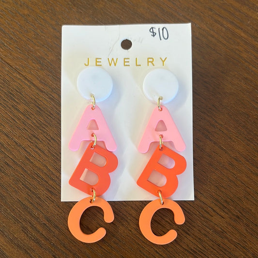 ABC Earrings